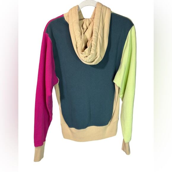 Champion Colorblock Pullover Sweatshirt Hoodie Size Small - Picture 6 of 6